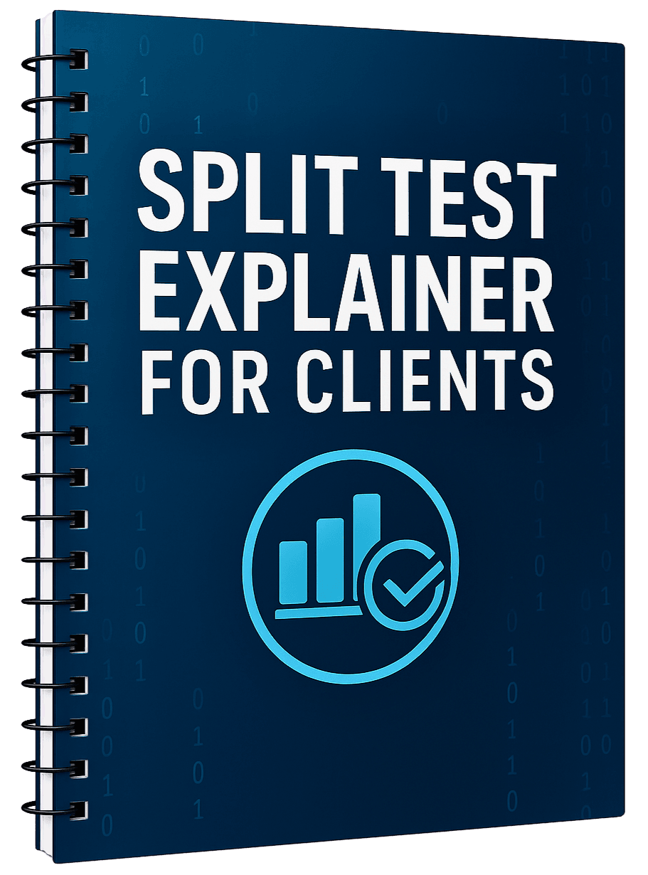 split test explainer for clients