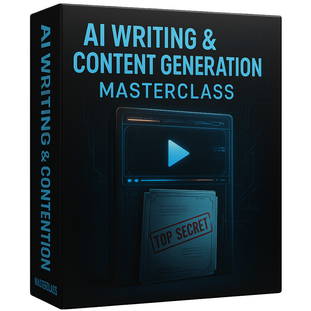 AI Writing & Content generation MasterClass